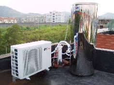家用空气能热水器 - 广东河源空气能热水工程