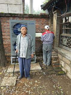 北京顺义聚阳王牌煤改电空气能安装用户案例