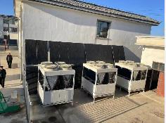 甘肃省某电管理局第五水管所3200平光伏热泵采暖